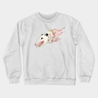 Possum Pop Surrealism Artwork, Opossum Illustration Crewneck Sweatshirt